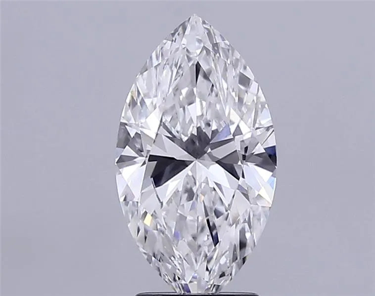 2.82ct Marquise Lab Grown Diamond (Colour E, Clarity VVS2, IGI Certified)