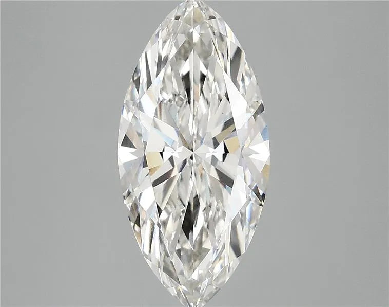 2.82ct Marquise Lab Grown Diamond (Colour G, Clarity VVS2, IGI Certified)
