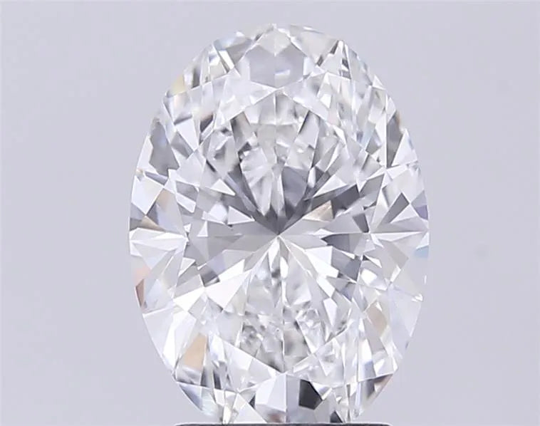 2.82ct Oval Lab Grown Diamond (Colour D, Clarity VVS2, IGI Certified)