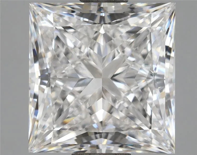 2.82ct Princess Lab Grown Diamond (Colour F, Clarity VVS1, IGI Certified)
