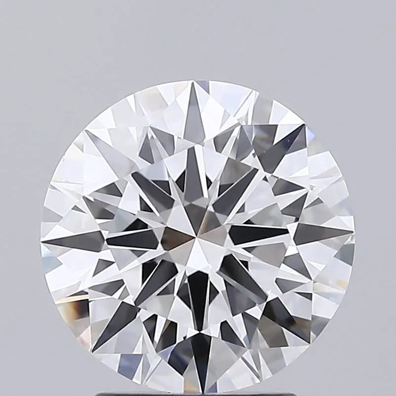 2.82ct Round Lab Grown Diamond (Colour D, Clarity VVS2, Cut ID, IGI Certified)