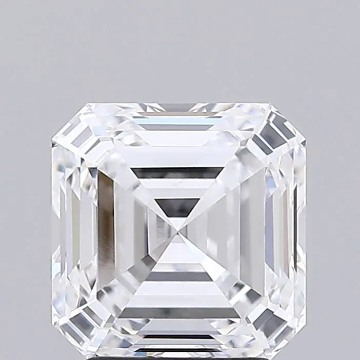 2.83ct Asscher Lab Grown Diamond (Colour D, Clarity IF, IGI Certified)