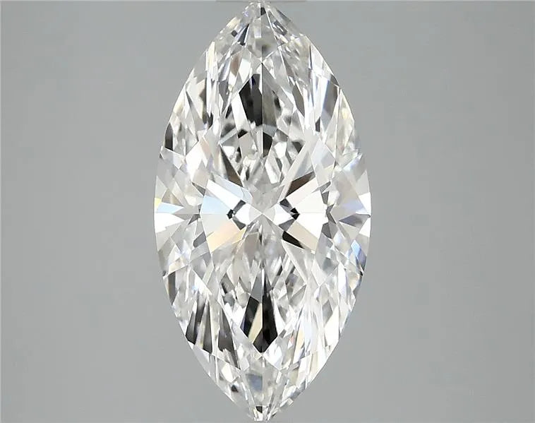 2.83ct Marquise Lab Grown Diamond (Colour E, Clarity VVS2, IGI Certified)