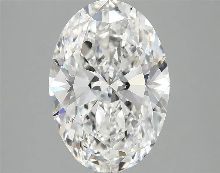 2.83ct Oval Lab Grown Diamond (Colour E, Clarity VS2, IGI Certified)