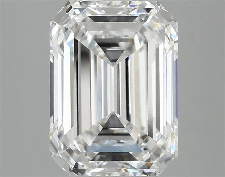 2.84ct Emerald Lab Grown Diamond (Colour D, Clarity VVS2, IGI Certified)