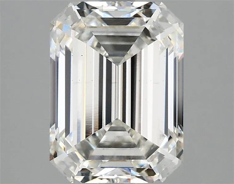 2.84ct Emerald Lab Grown Diamond (Colour F, Clarity VS1, IGI Certified)