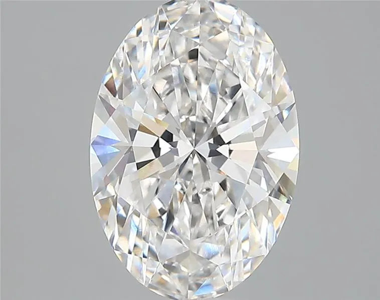 2.84ct Oval Lab Grown Diamond (Colour E, Clarity VVS1, IGI Certified)