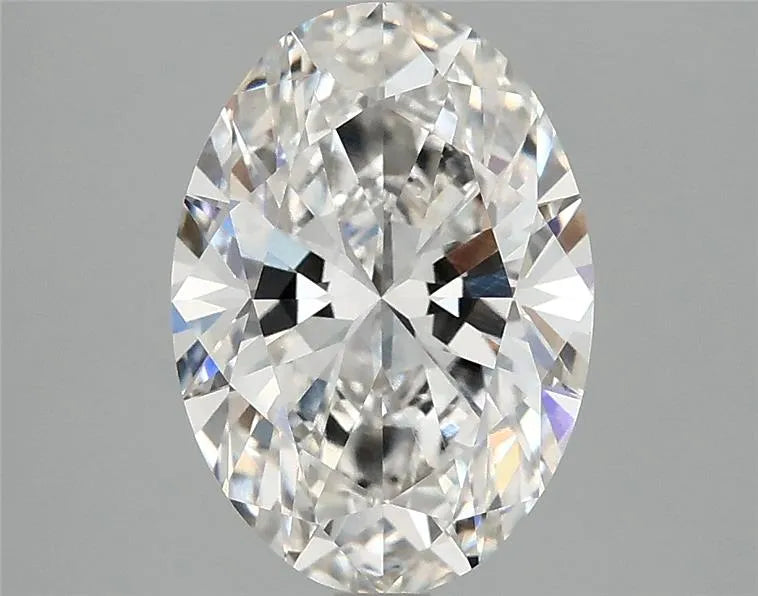 2.84ct Oval Lab Grown Diamond (Colour G, Clarity VVS2, IGI Certified)