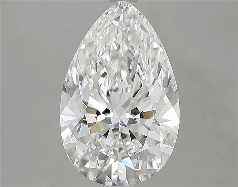 2.84ct Pear Lab Grown Diamond (Colour E, Clarity VVS2, Cut EX, IGI Certified)