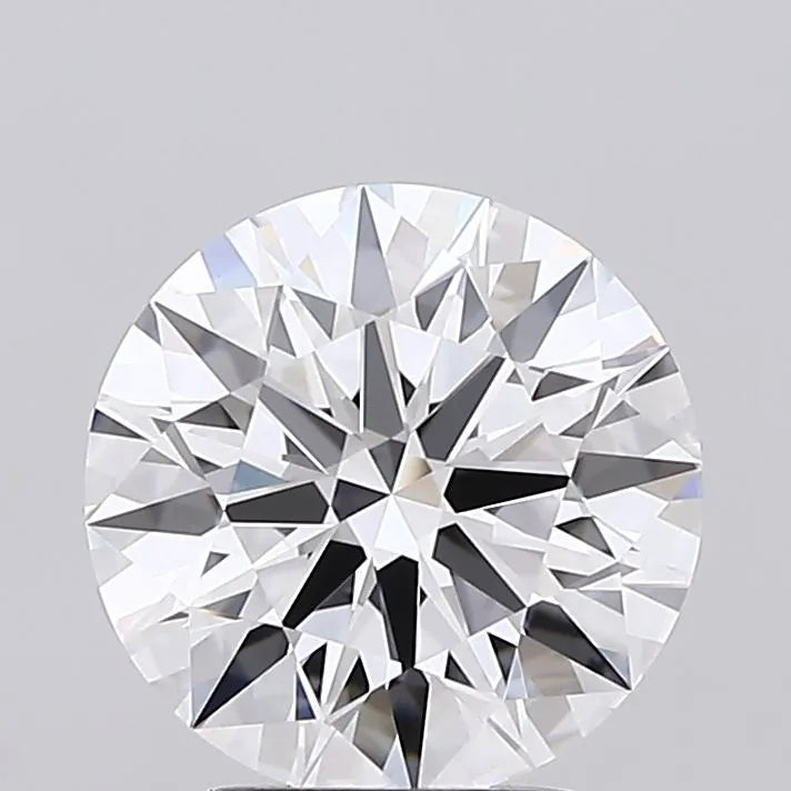 2.84ct Round Lab Grown Diamond (Colour D, Clarity FL, Cut ID, IGI Certified)