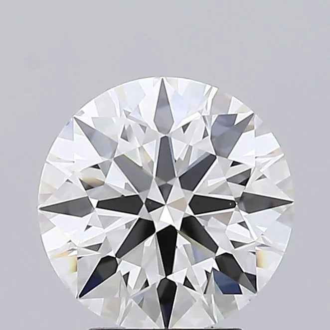 2.84ct Round Lab Grown Diamond (Colour E, Clarity IF, Cut ID, IGI Certified)