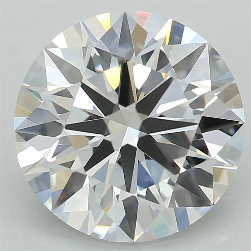 2.84ct Round Lab Grown Diamond (Colour E, Clarity VS2, Cut ID, GCAL Certified)