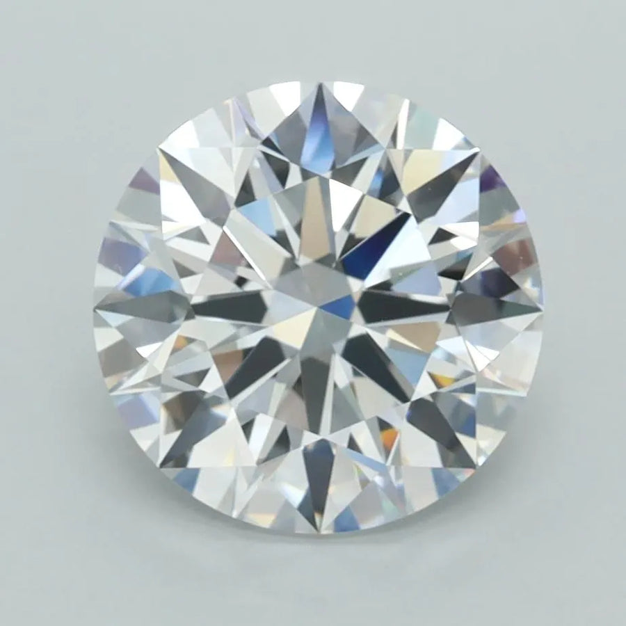 2.84ct Round Lab Grown Diamond (Colour E, Clarity VVS2, Cut EX, GCAL Certified)