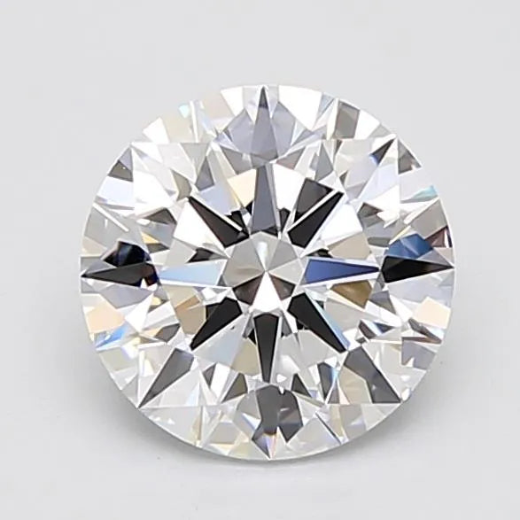 2.84ct Round Lab Grown Diamond (Colour F, Clarity IF, Cut ID, IGI Certified)