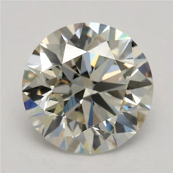 2.84ct Round Lab Grown Diamond (Colour J, Clarity VVS2, Cut ID, IGI Certified)