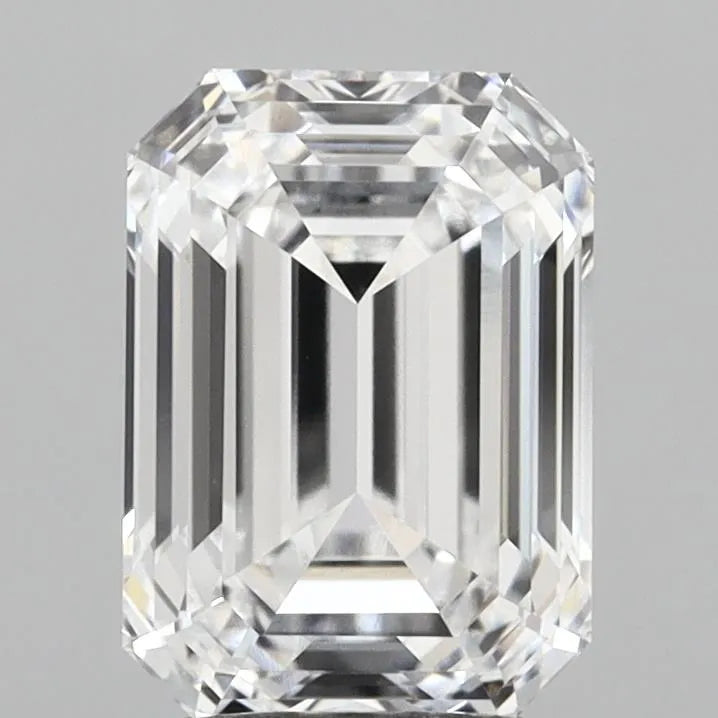2.85ct Emerald Lab Grown Diamond (Colour D, Clarity VVS1, IGI Certified)