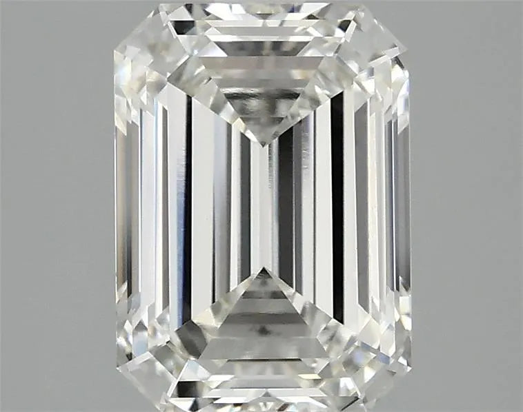2.85ct Emerald Lab Grown Diamond (Colour G, Clarity VVS2, IGI Certified)