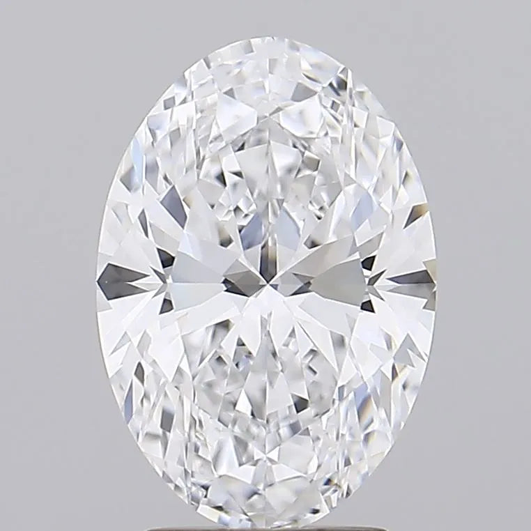2.85ct Oval Lab Grown Diamond (Colour D, Clarity IF, IGI Certified)