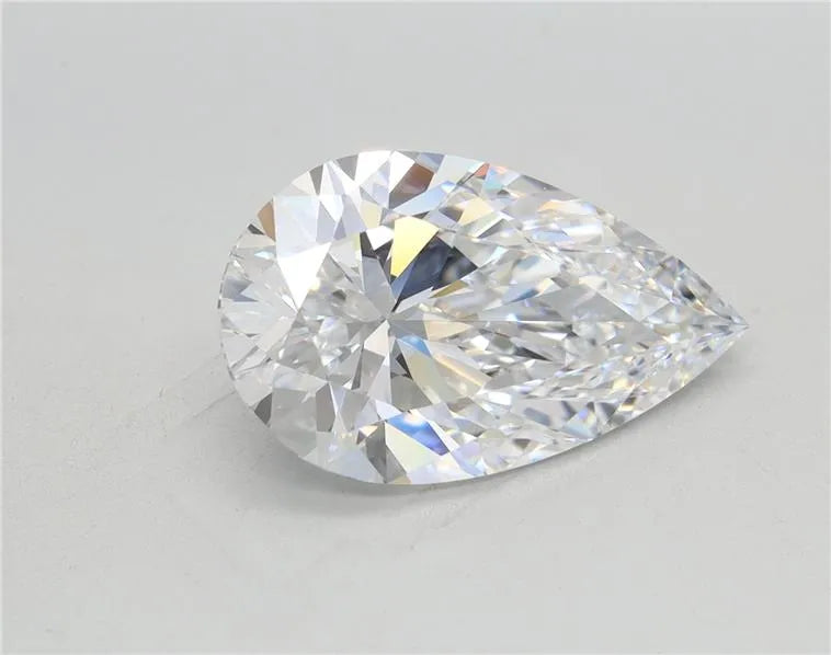 2.85ct Pear Lab Grown Diamond (Colour D, Clarity VVS1, GIA Certified)