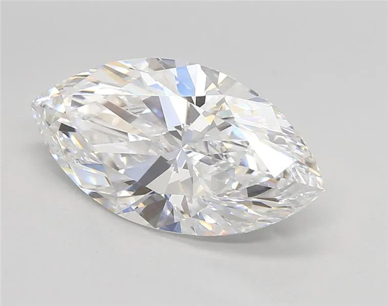 2.86ct Marquise Lab Grown Diamond (Colour E, Clarity VVS1, IGI Certified)