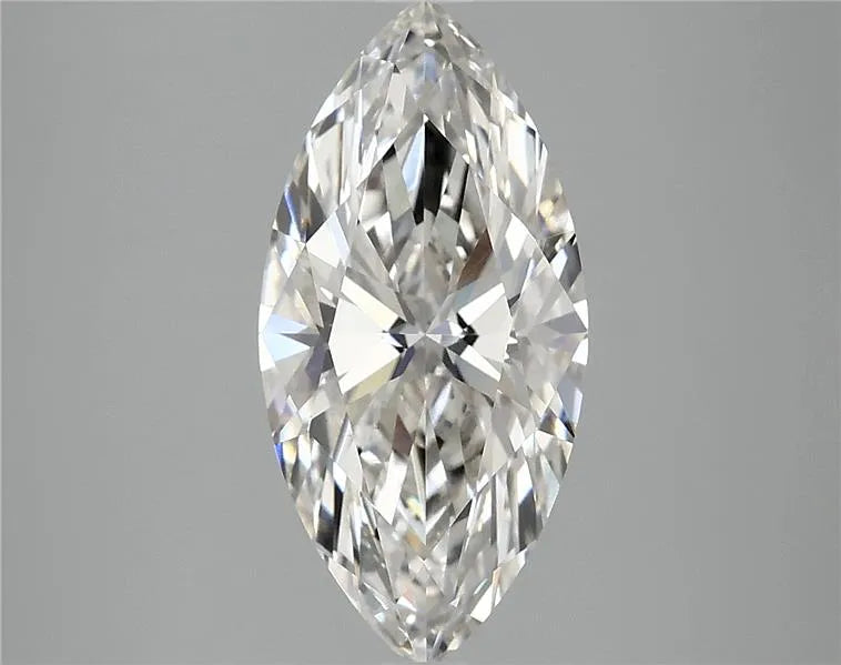 2.86ct Marquise Lab Grown Diamond (Colour G, Clarity VS1, IGI Certified)
