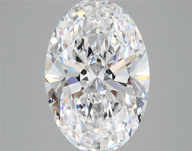 2.86ct Oval Lab Grown Diamond (Colour D, Clarity FL, IGI Certified)