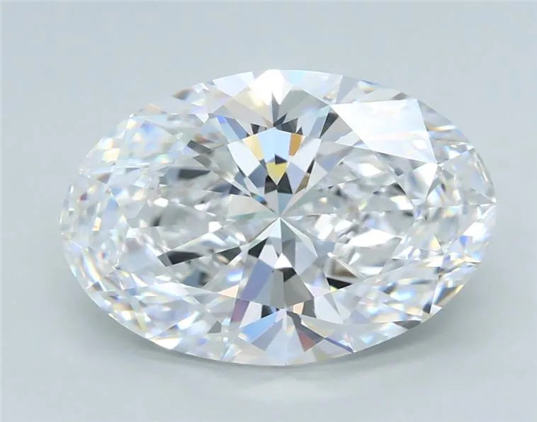 2.86ct Oval Lab Grown Diamond (Colour D, Clarity VVS1, IGI Certified)
