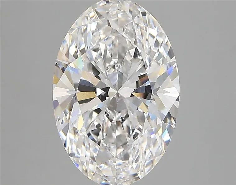 2.86ct Oval Lab Grown Diamond (Colour E, Clarity VVS1, IGI Certified)