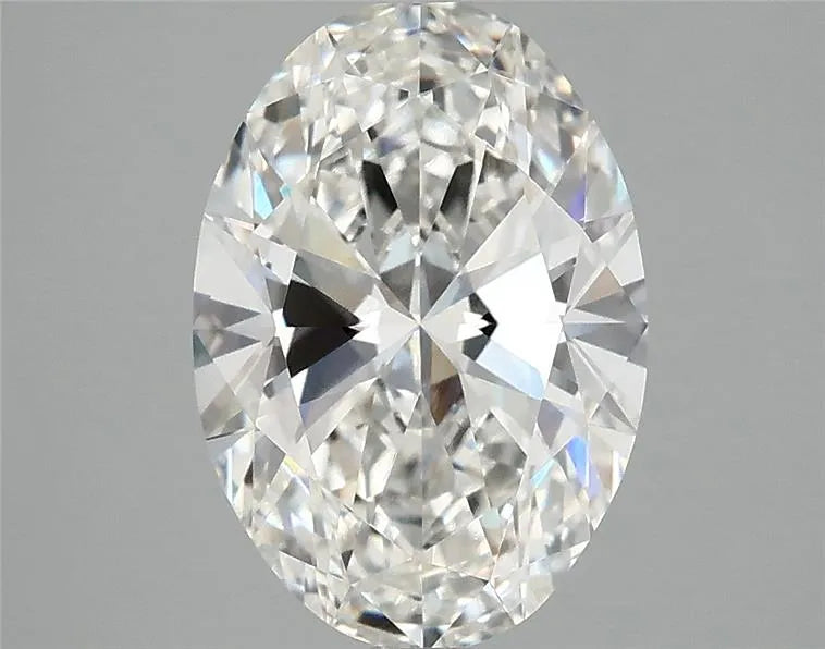 2.86ct Oval Lab Grown Diamond (Colour F, Clarity VVS2, IGI Certified)