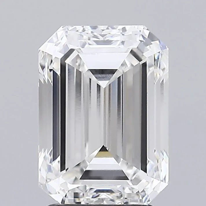 2.87ct Emerald Lab Grown Diamond (Colour E, Clarity VVS2, IGI Certified)