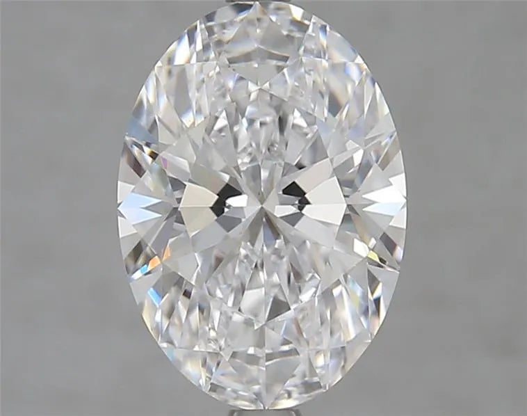 2.87ct Oval Lab Grown Diamond (Colour D, Clarity VVS1, IGI Certified)