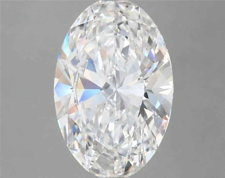 2.87ct Oval Lab Grown Diamond (Colour D, Clarity VVS2, IGI Certified)