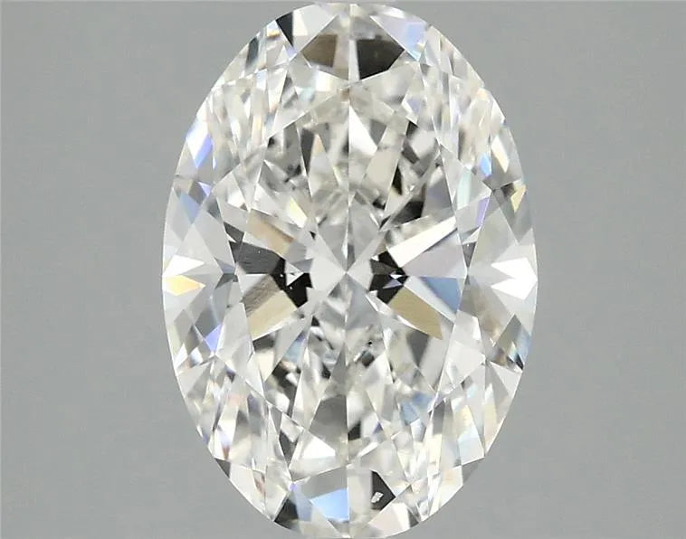 2.87ct Oval Lab Grown Diamond (Colour G, Clarity VS2, IGI Certified)