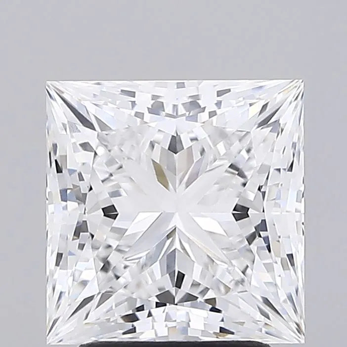 2.87ct Princess Lab Grown Diamond (Colour D, Clarity VVS1, IGI Certified)