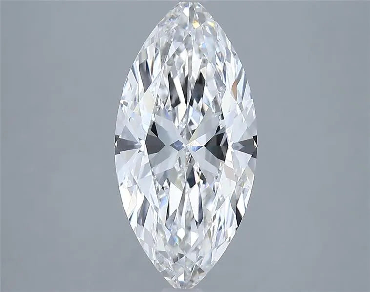 2.88ct Marquise Lab Grown Diamond (Colour D, Clarity VVS2, IGI Certified)