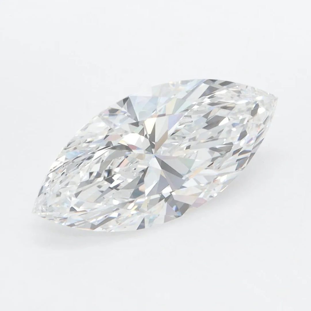 2.88ct Marquise Lab Grown Diamond (Colour D, Clarity VVS2, IGI Certified)