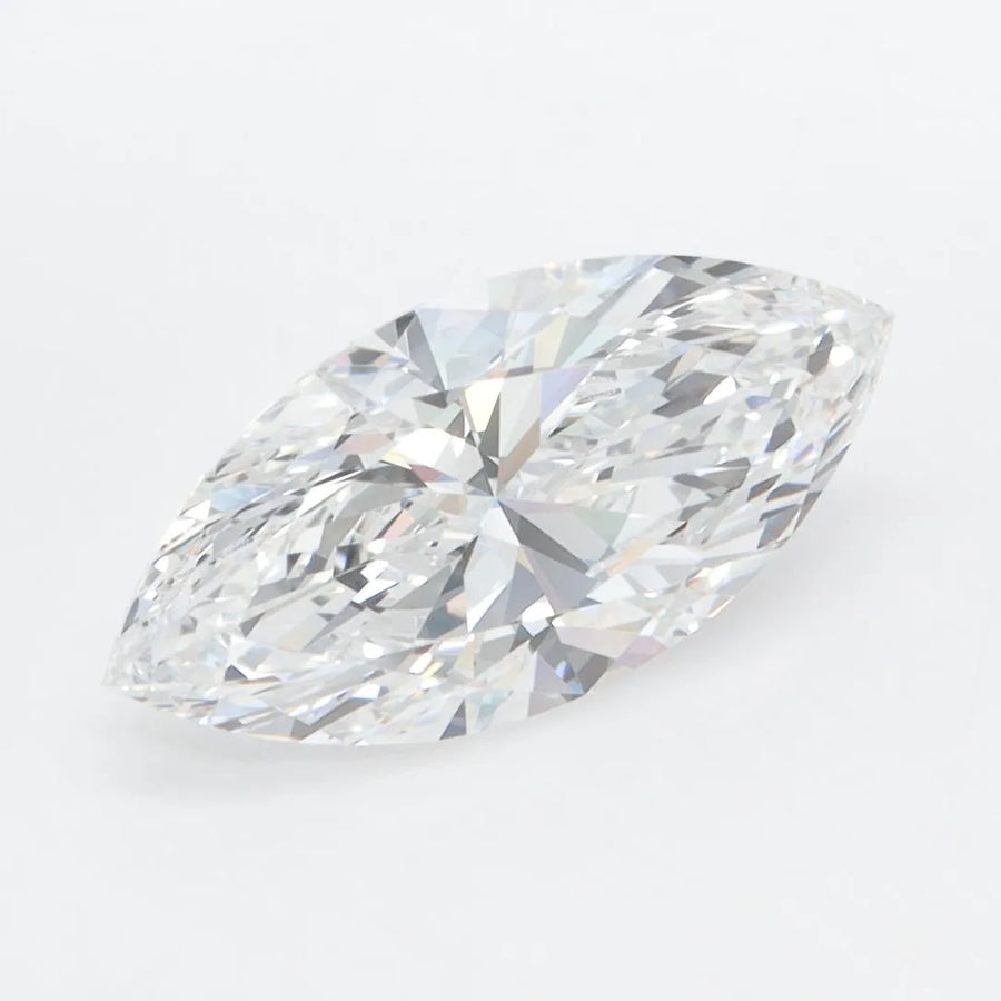2.88ct Marquise Lab Grown Diamond (Colour D, Clarity VVS2, IGI Certified)