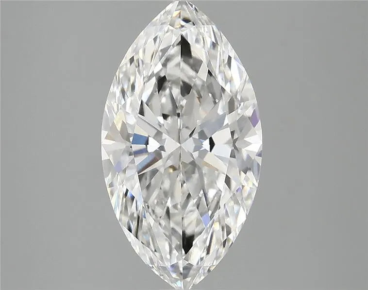 2.88ct Marquise Lab Grown Diamond (Colour F, Clarity VVS2, IGI Certified)