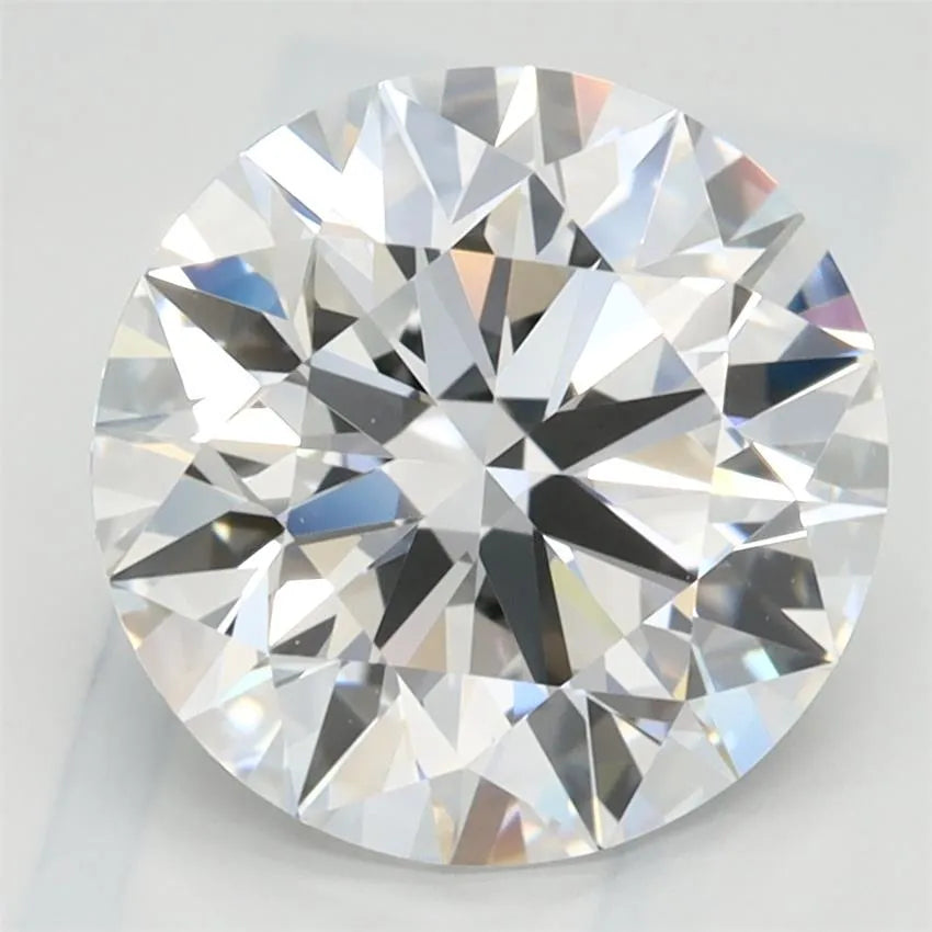 2.88ct Round Lab Grown Diamond (Colour D, Clarity IF, Cut ID, IGI Certified)