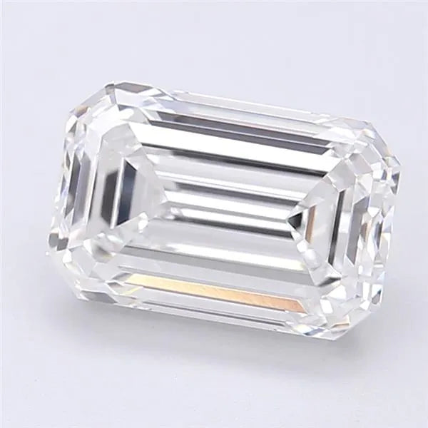 2.89ct Emerald Lab Grown Diamond (Colour D, Clarity VVS2, IGI Certified)