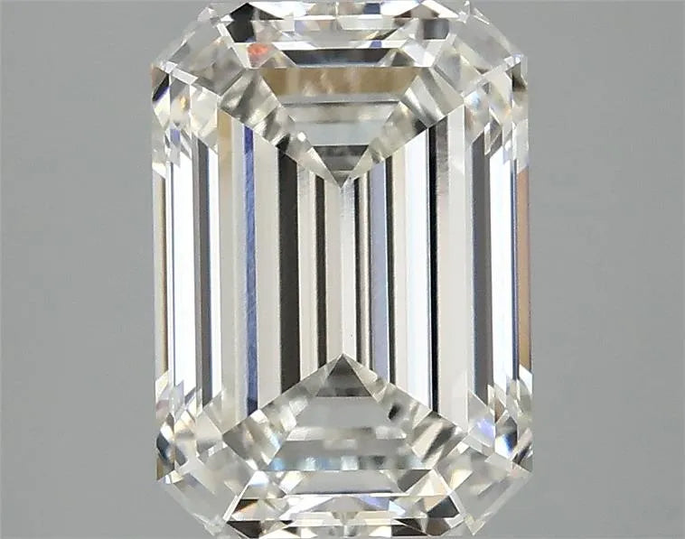 2.89ct Emerald Lab Grown Diamond (Colour G, Clarity VVS2, IGI Certified)