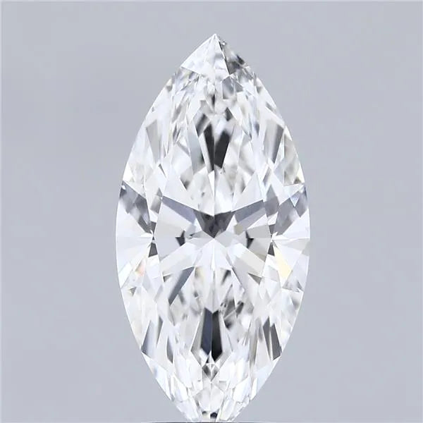 2.89ct Marquise Lab Grown Diamond (Colour F, Clarity VVS2, IGI Certified)