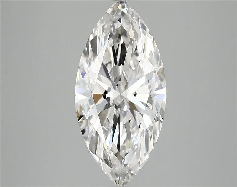 2.89ct Marquise Lab Grown Diamond (Colour G, Clarity VVS2, IGI Certified)