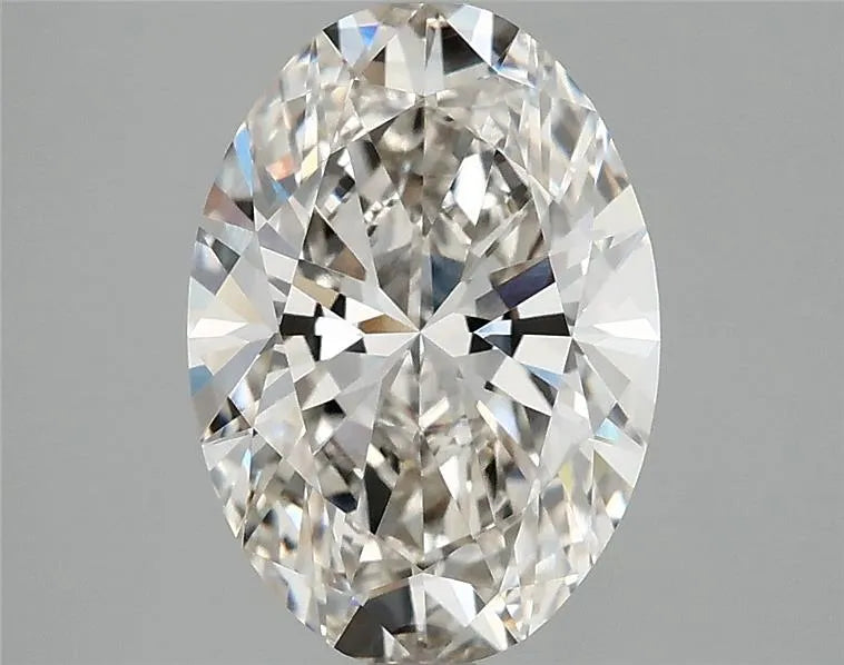 2.89ct Oval Lab Grown Diamond (Colour G, Clarity VVS2, IGI Certified)