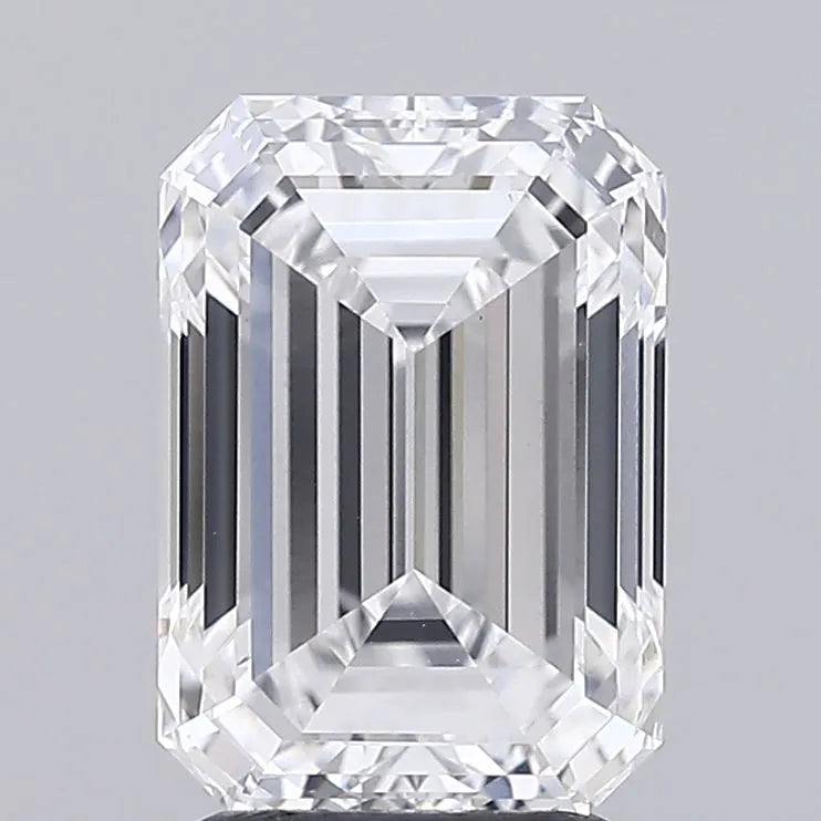 2.90ct Emerald Lab Grown Diamond (Colour D, Clarity VS1, IGI Certified)