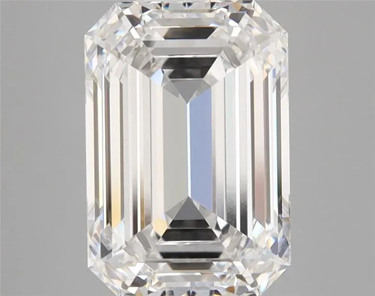 2.90ct Emerald Lab Grown Diamond (Colour D, Clarity VVS2, IGI Certified)