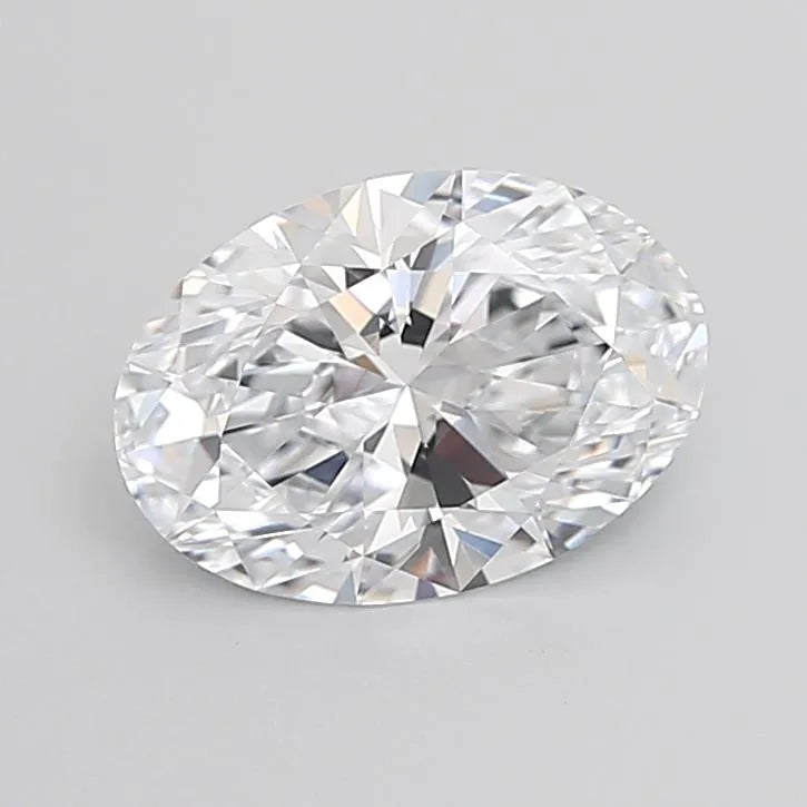 2.90ct Oval Lab Grown Diamond (Colour E, Clarity VVS1, Cut EX, IGI Certified)