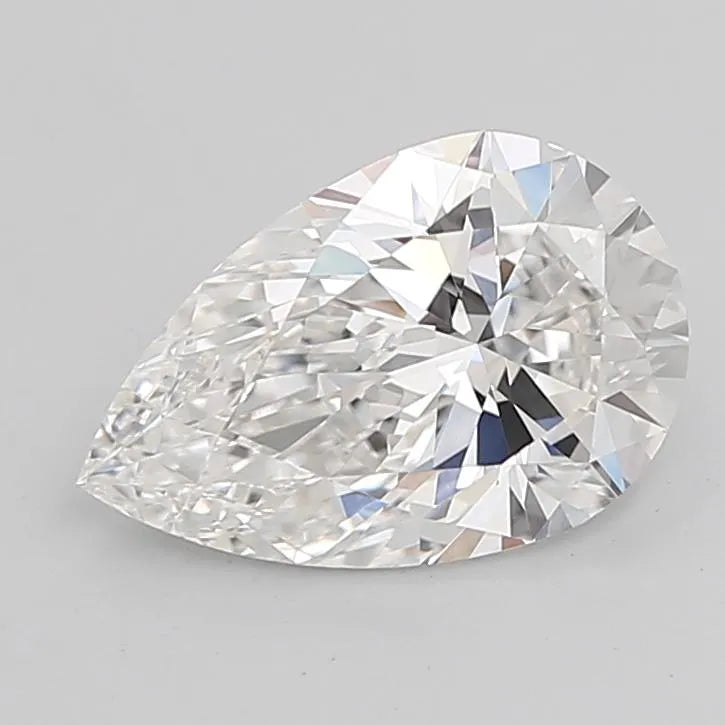 2.90ct Pear Lab Grown Diamond (Colour F, Clarity VVS2, IGI Certified)