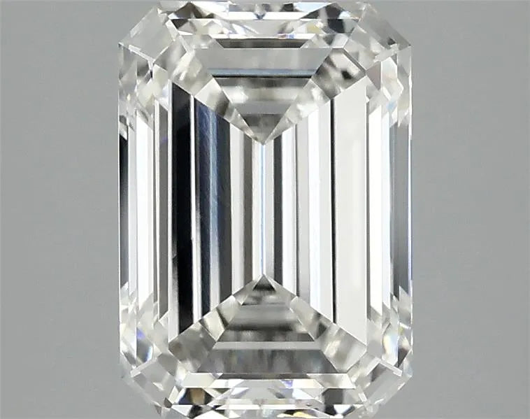 2.91ct Emerald Lab Grown Diamond (Colour G, Clarity VVS2, IGI Certified)