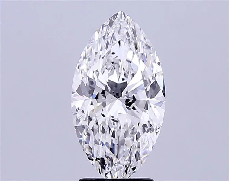 2.91ct Marquise Lab Grown Diamond (Colour D, Clarity SI2, IGI Certified)